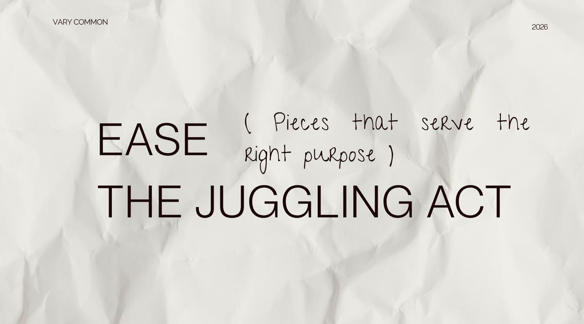Make Your Planner Ease The Juggling Act