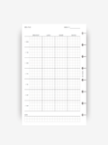 Meal & Grocery Planner Insert