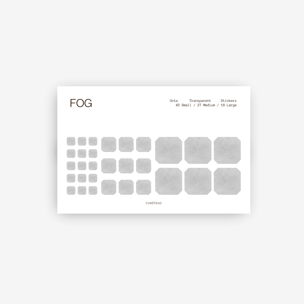 Octa Transparent Stickers