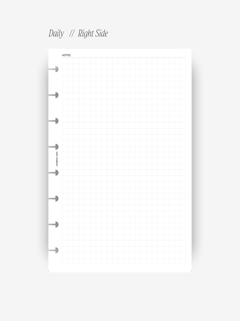 2026 Daily Planner Insert // Deluxe