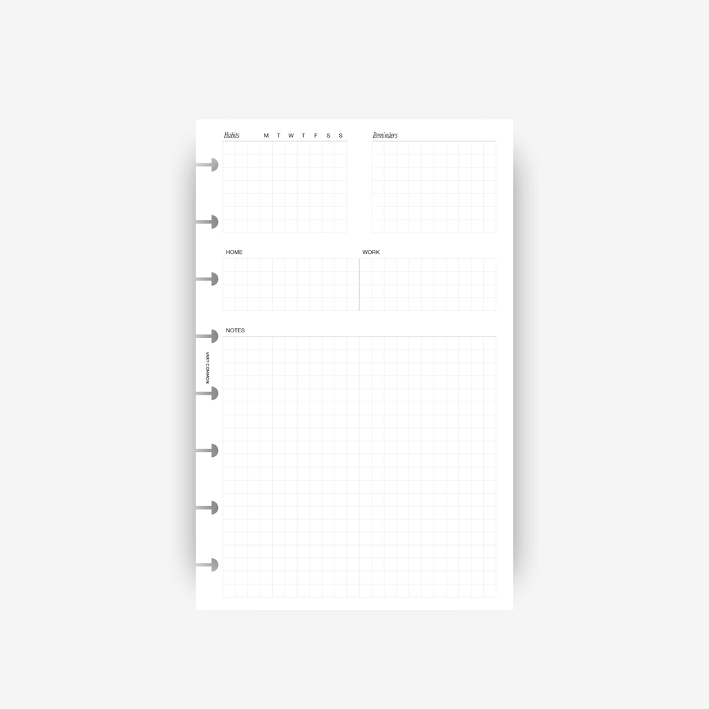 2027 Weekly Planner Insert | Deluxe