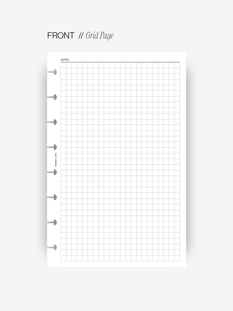 Undated Weekly Planner Insert // Deluxe