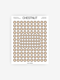 Outlined Circle Transparent Stickers