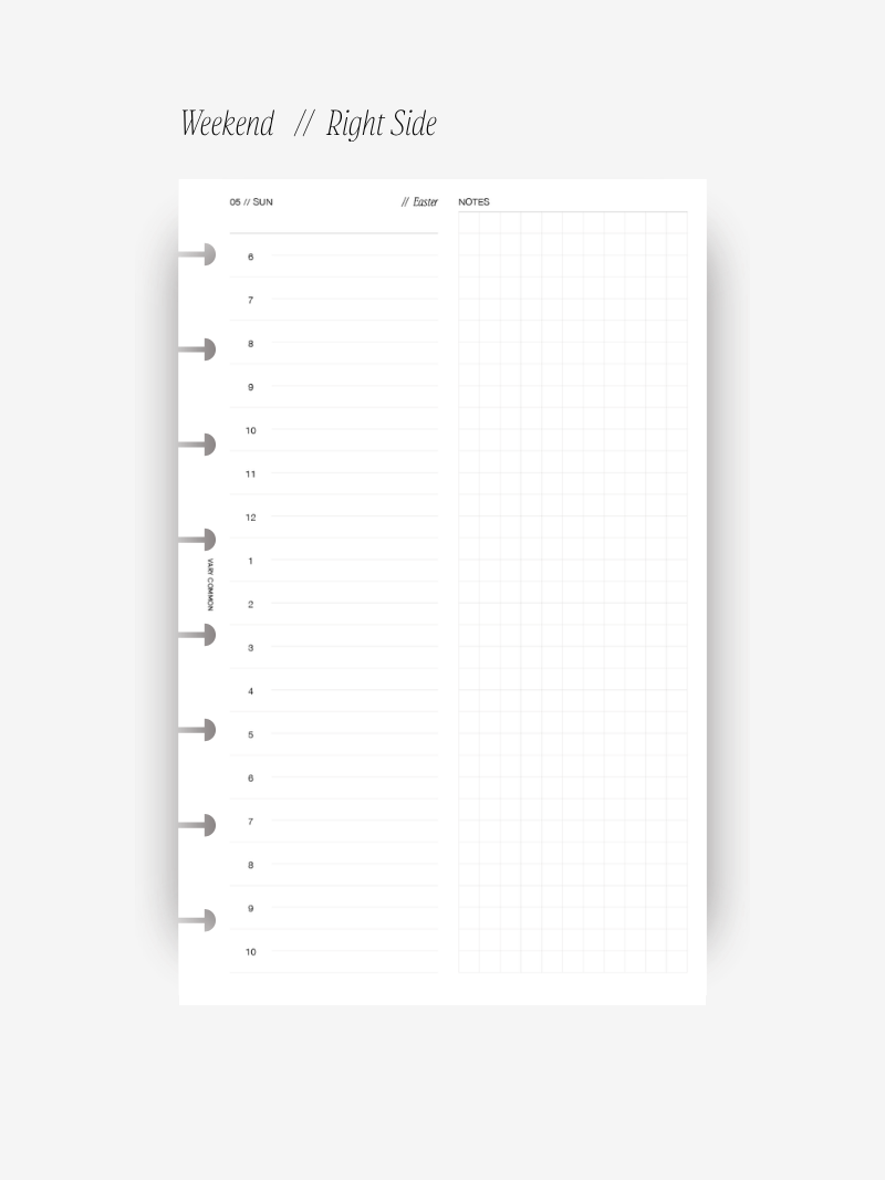 2026 Daily Planner Insert // Deluxe