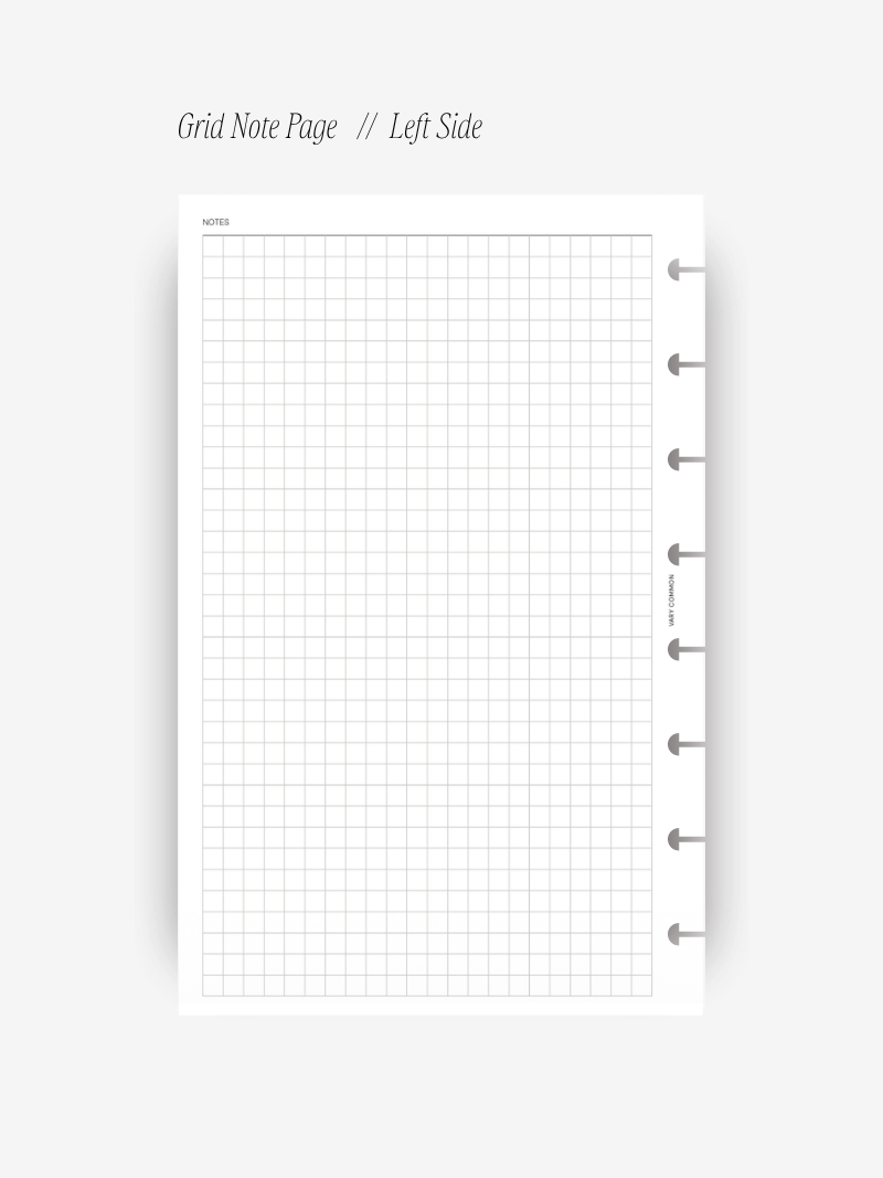 2026 Monthly Planner Insert // Deluxe