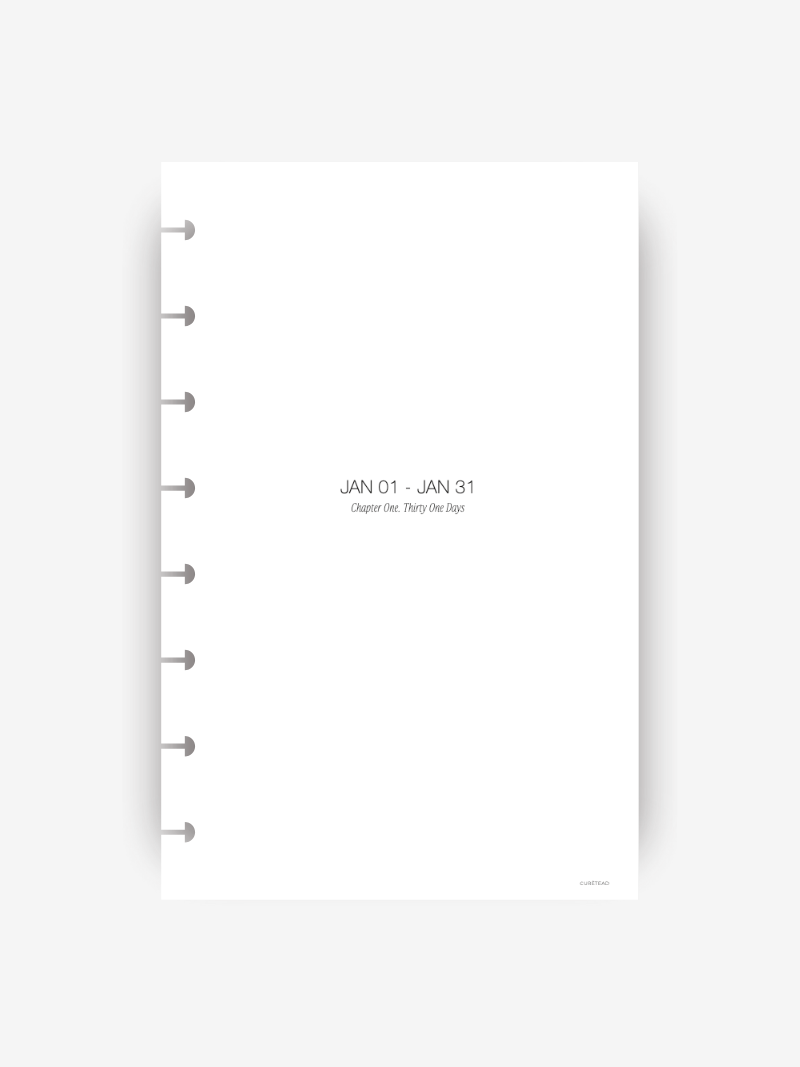 2026 Daily Planner Insert // Deluxe