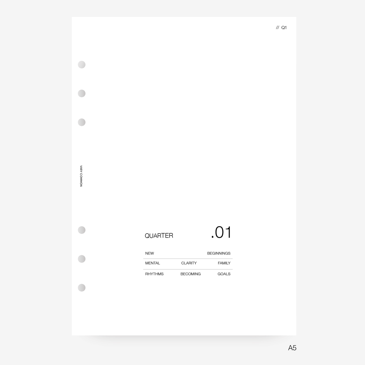 2027 Yearly Planner Insert | Deluxe
