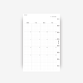 2027 Monthly Planner Insert | Classic